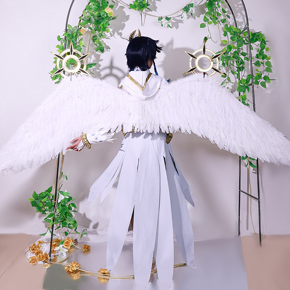 Divine Costumer Anemo Archon Divine Robes Barbatos Cosplay Costume - Wind God ...