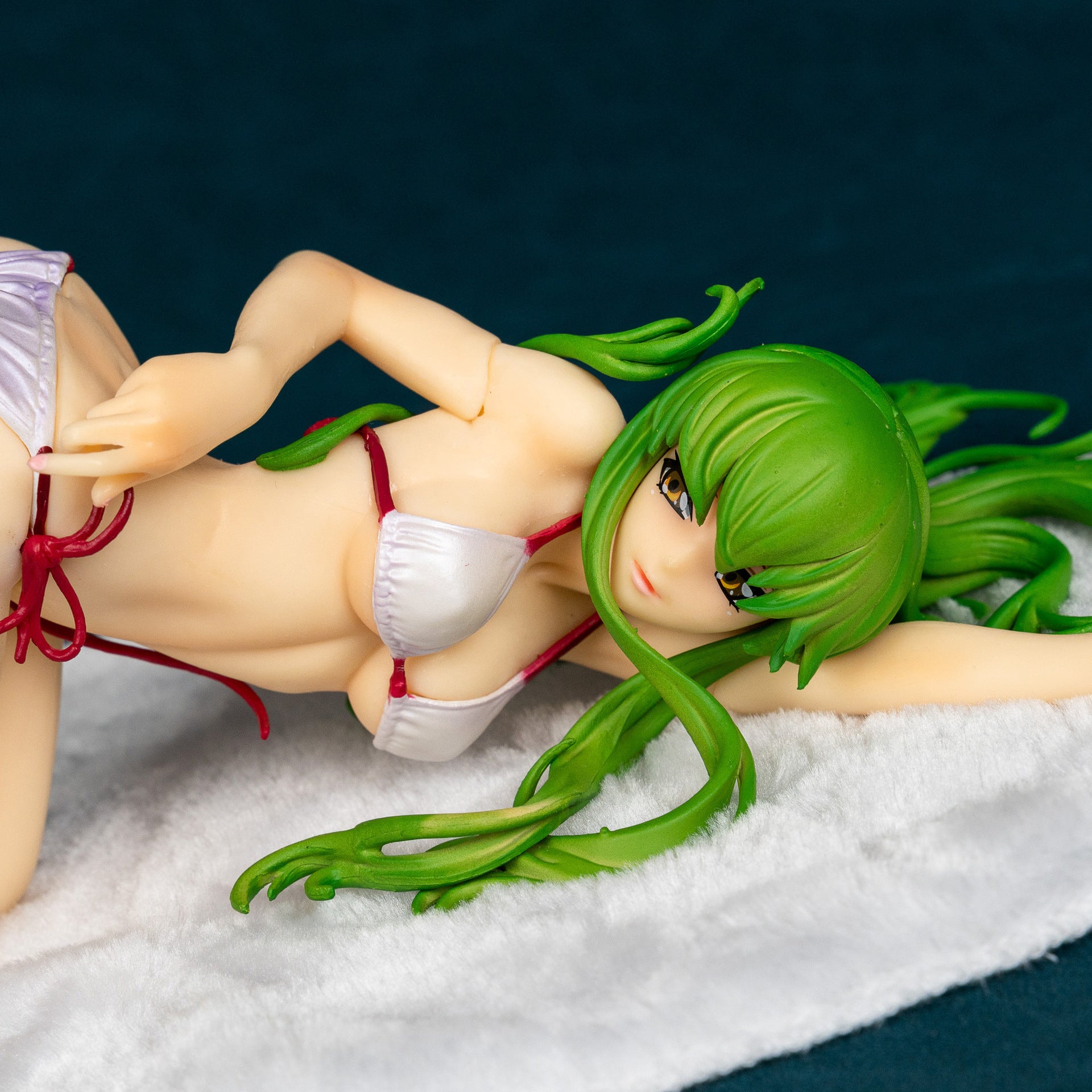 CODE GEASS Lelouch of the Rebellion C.C. Swimsuit Prone Pose Ornaments