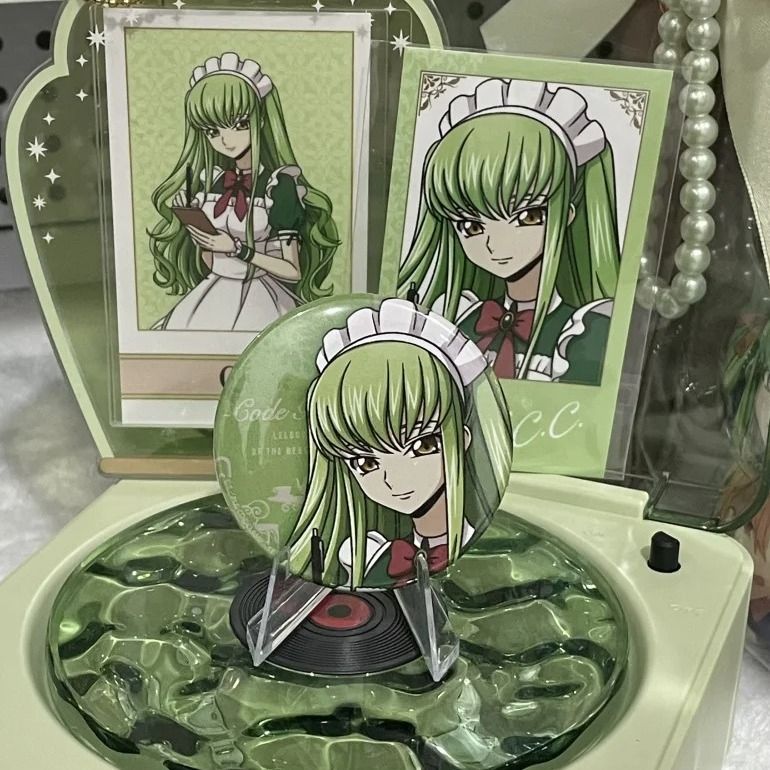 CODE GEASS Lelouch of the Rebellion Badge Brooch C.C.