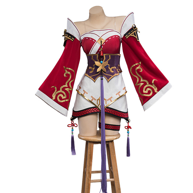 League of Legends Costume the Nine-Tailed Fox Ahri Cosplay Costume