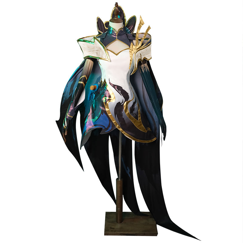 League of Legends Costumes Lanting Ink Rhythm Xayah Cosplay Costumes