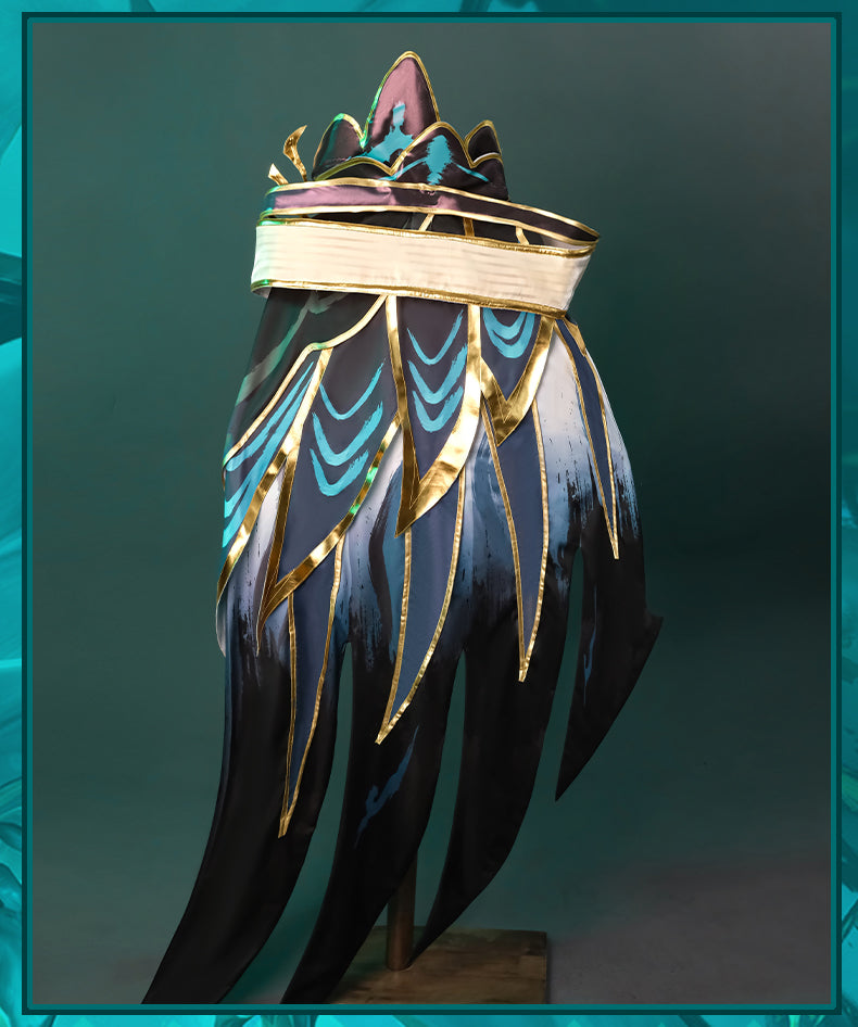 League of Legends Costumes Lanting Ink Rhythm Xayah Cosplay Costumes