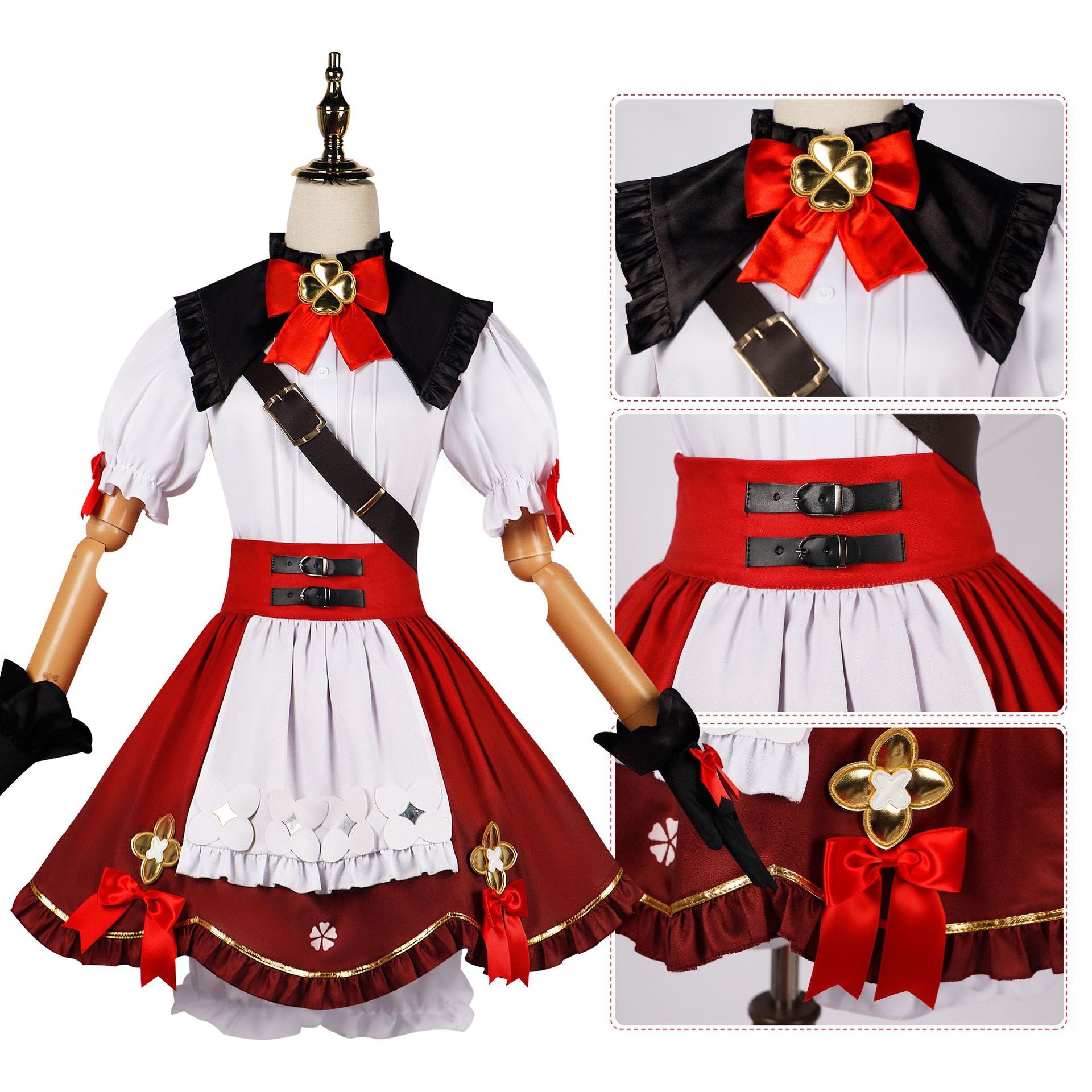 Genshin Impact Costume Klee Cosplay Costume