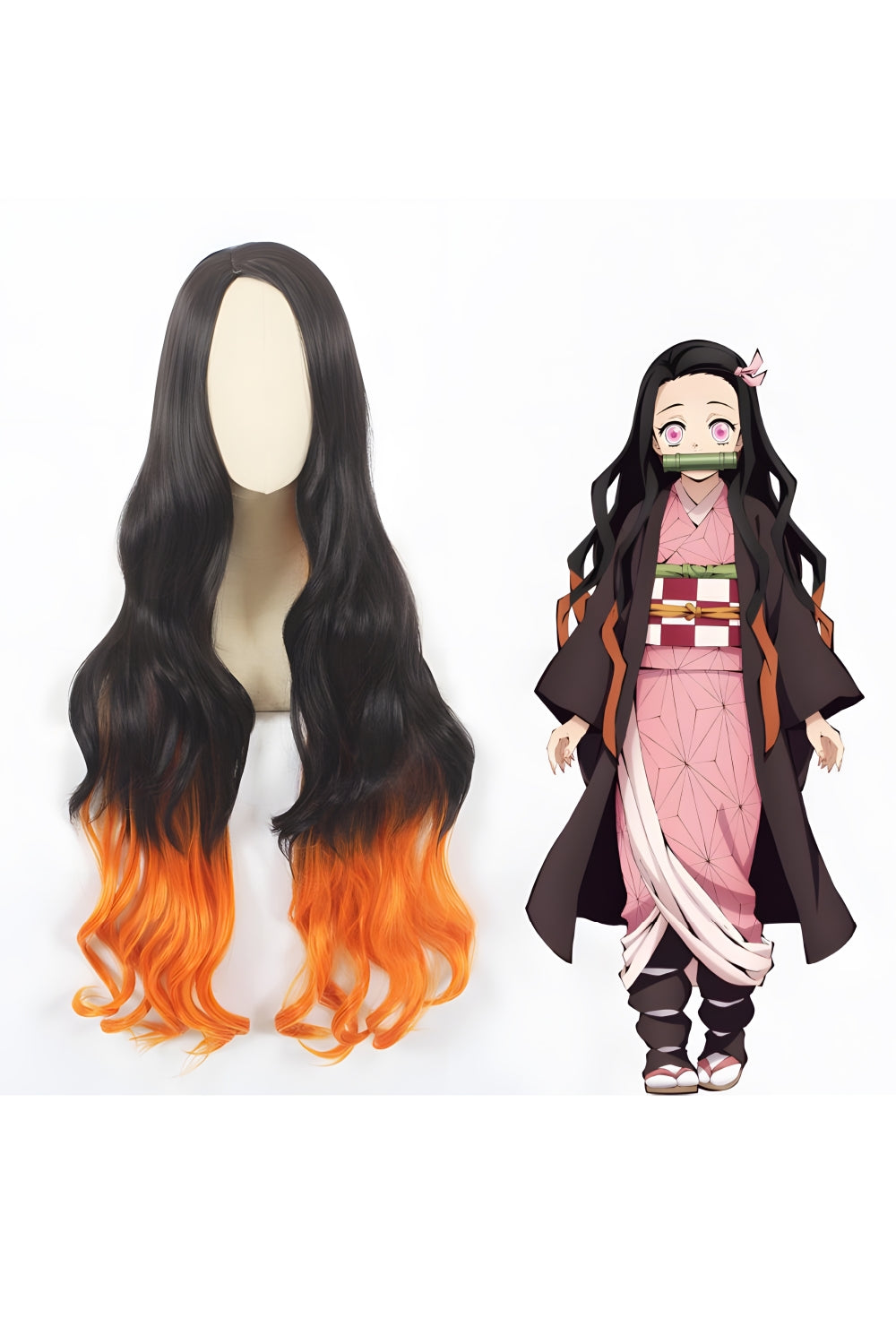 Demon Slayer Costume Kamado Nezuko Cosplay Costume