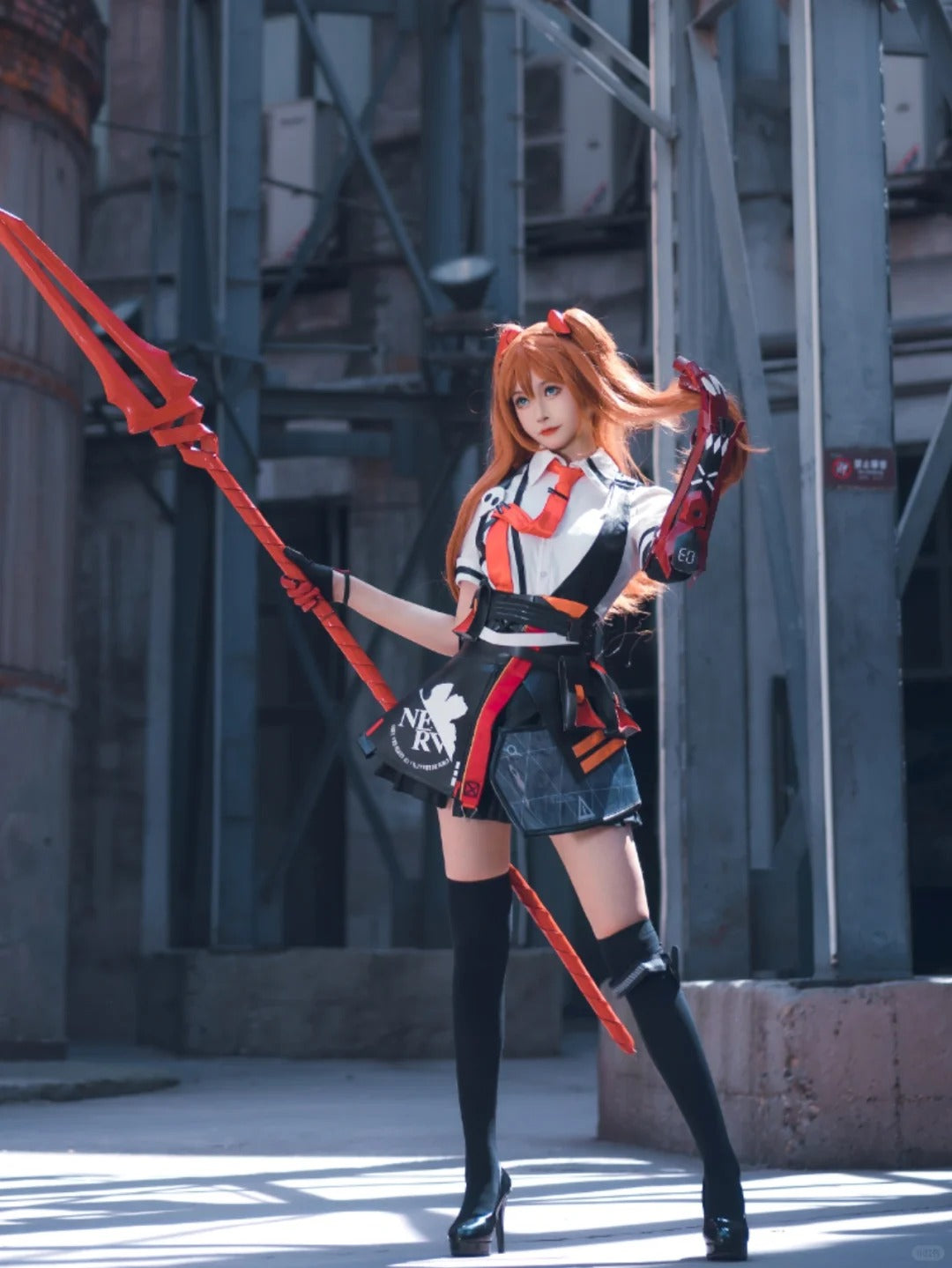 EVA Cosplay Costume 新世紀エヴァンゲリオン Asuka Langley Soryu Costume 惣流・アスカ・ラングレー  Cospaly