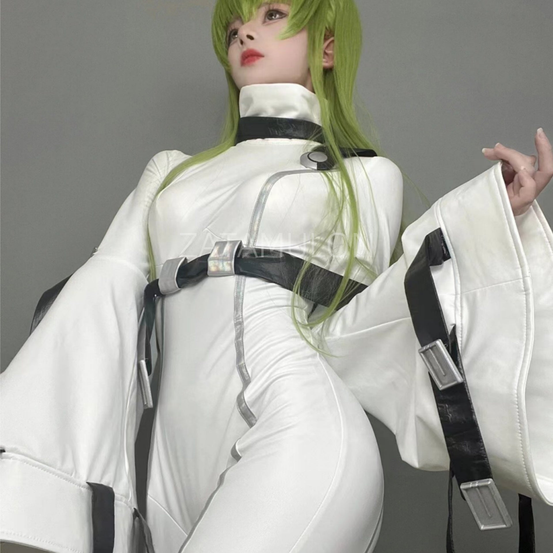 CODE GEASS Lelouch of the Rebellion Cosplay Costume コードギアス 反逆のルルーシュ C.C. Costume シー·ツー