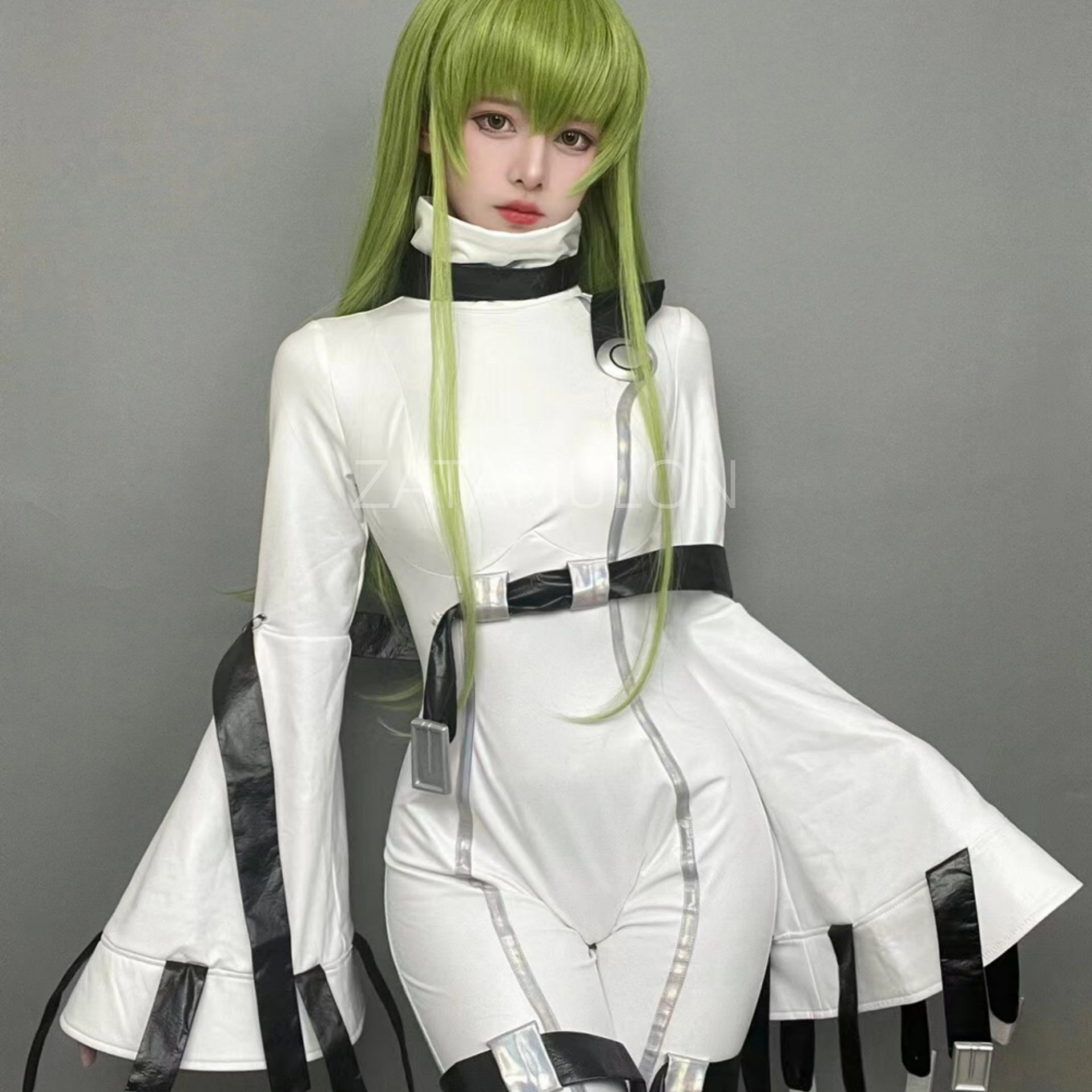 CODE GEASS Lelouch of the Rebellion Cosplay Costume コードギアス 反逆のルルーシュ C.C. Costume シー·ツー