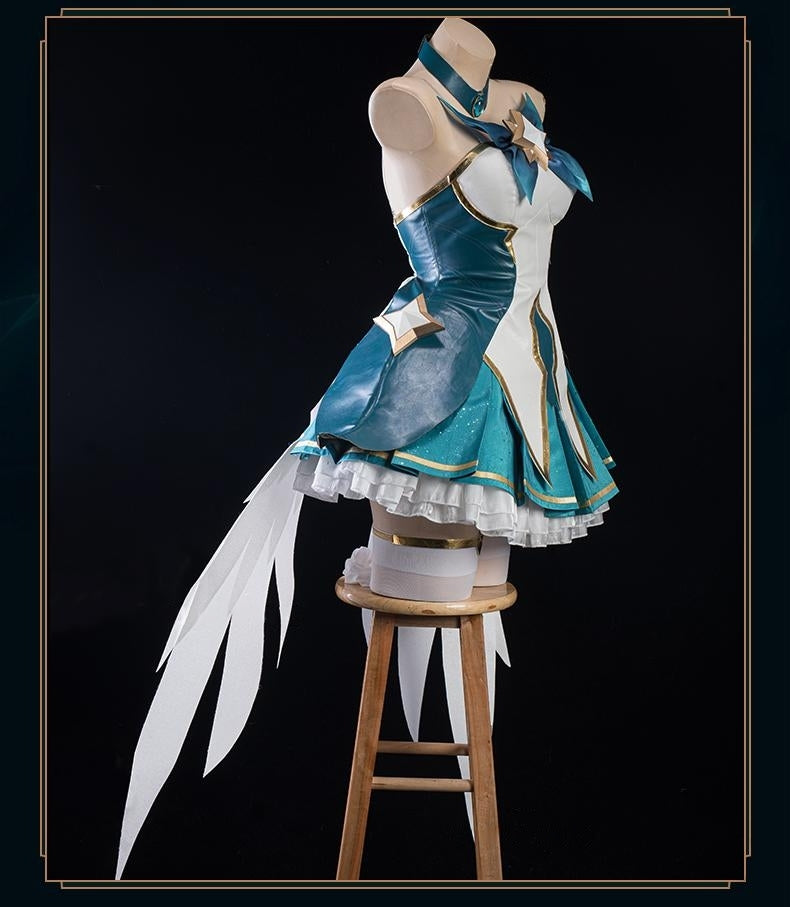 League of Legends Costume Star Guardian Soraka Cosplay Costume